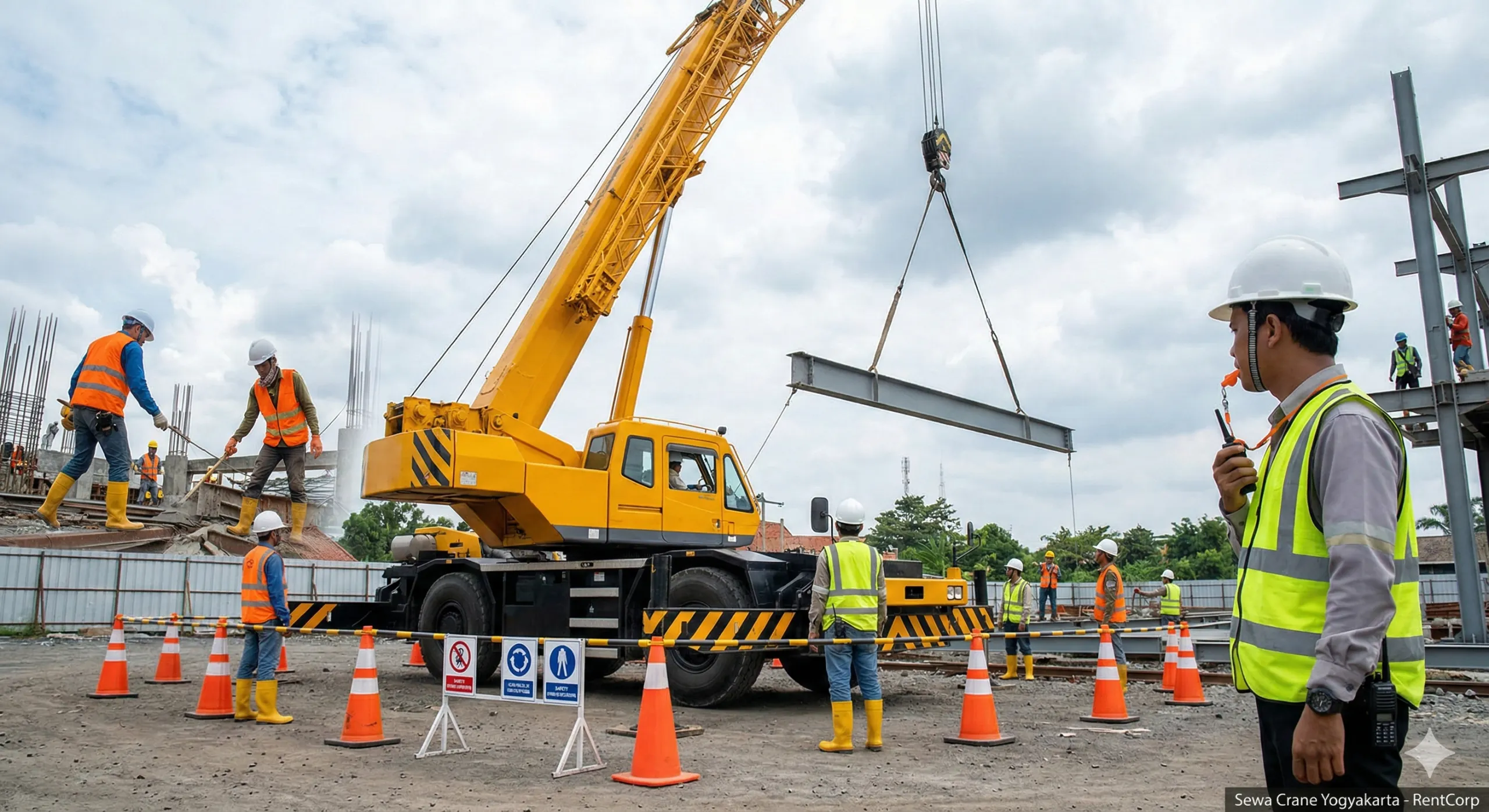 Standar Keamanan (K3) Pengoperasian Crane di Lokasi Proyek
